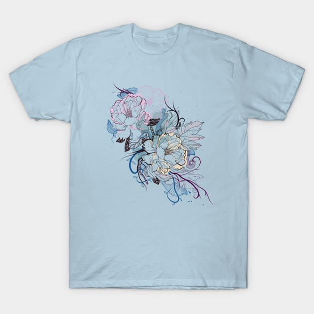 Roses T-Shirt by annapaff